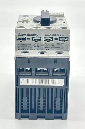 Allen-Bradley 140M-D8N-C10 SER.D Motor Protection Circuit Breaker, 690V 10A 
