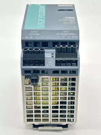 Siemens 6EP1436-3BA10 SITOP PSU300M Power Supply DC 24V 20A 