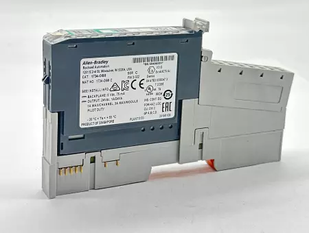 Allen-Bradley 1734-OB8 Input Module W/1734-MB Mount., 1734-RTBS Terminal Block 