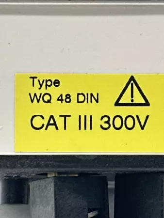 Gepruft WG 48 DIN Ampere Meter 0-800A 