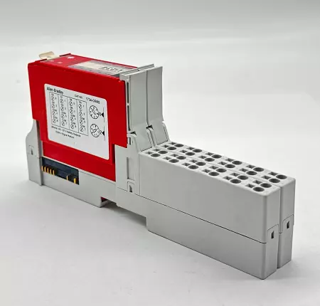 Allen-Bradley 1734-OB8S SER.B I/O Module W/1734-TOP3S Terminal Base 