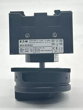 Eaton HI11-P1/P3/Z Rotary Disconnect Switch 