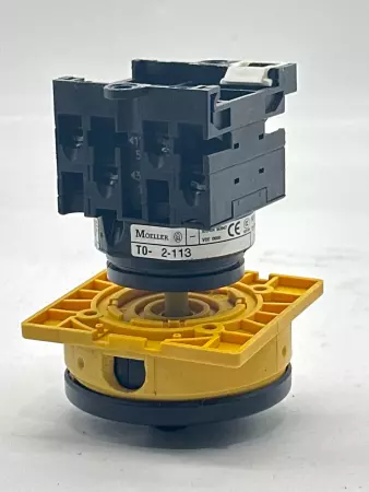 Moeller T0-2-113 Rotary Disconnect Switch, 600VAC 16A 