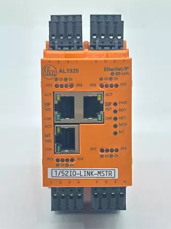 IFM Efector AL1920 IO-Link Master for EtherNet/IP 