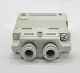 SMC VQ2000-FPG-C8C8 Double Check Block for Solenoid Valves 