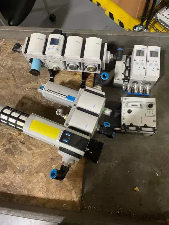 Festo MS6-SV-1/2-E-10V24-AD1, VPPM-STA—L-1 VPPM-8TA-L-1-F-0L6H-S1C1, MS6-FRM-1/2