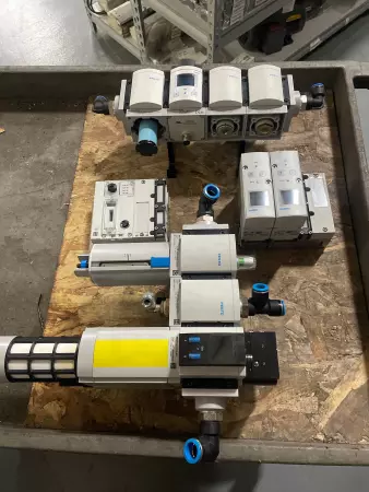 Festo MS6-SV-1/2-E-10V24-AD1, VPPM-STA—L-1 VPPM-8TA-L-1-F-0L6H-S1C1, MS6-FRM-1/2