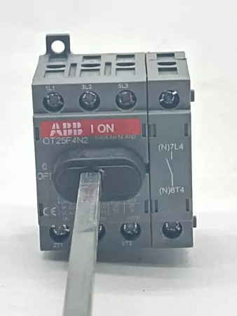 ABB OT25F4N2 Switch Disconnector 690V 25A, Enclosure Handle Operated 