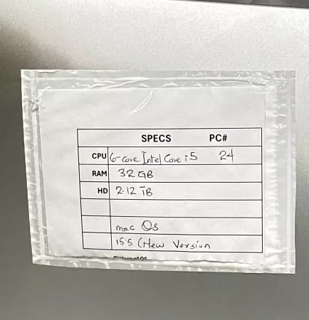 Apple MAC OS iMac Desktop Computer, 32GB RAM, 2.12TB HD 