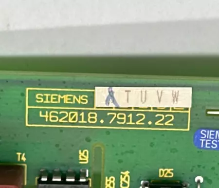 Siemens 462018.7912.22 Simodrive Control Board 