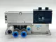 Festo 539161 W/ 541063 Solenoid Valve and Sub-Base Assy 