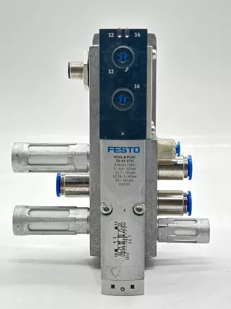 Festo 539161 W/ 541063 Solenoid Valve and Sub-Base Assy 