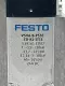 Festo 539161 W/ 541063 Solenoid Valve and Sub-Base Assy 