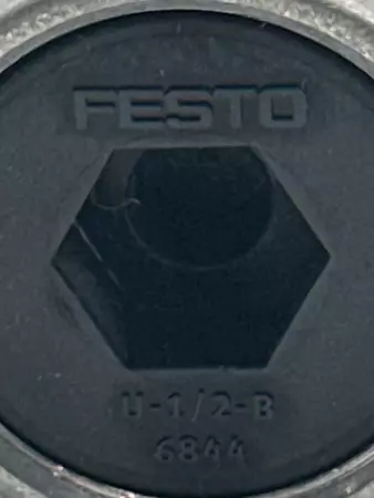 Festo U-1/2-B Pneumatic Muffler for Valve 