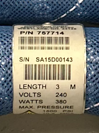 Nordson 757714 Hot Melt Glue Hose, 3M 