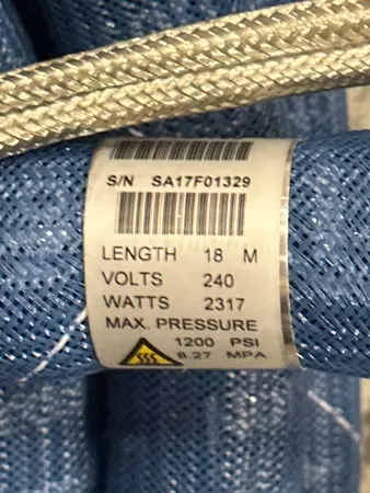 Nordson 757729 Hot Melt Glue Hose, 18M Length 