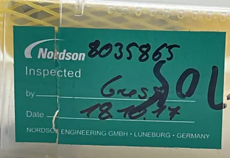 Nordson 8035865 Hot Melt Dispenser Nozzle, EP11L-01 