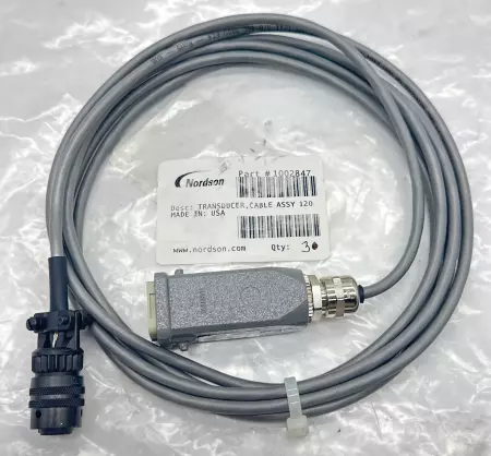 Nordson 1002847 Transducer Cable Assembly, 10Ft 