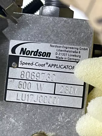Nordson 8069730 Hot Melt Speed-Coat® Applicator SCSE-050-P8XD4 