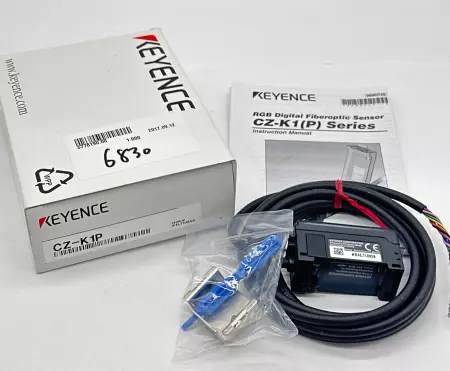 Keyence CZ-K1P Fiberoptic Sensor/Amplifier Unit 