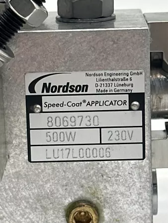Nordson 8069730 Hot Melt Speed-Coat® Applicator SCSE-050-P8XD4 