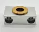 Ewellix ZBE-375509-32 Trunnion Mounting Shaft Support Block, Pair 