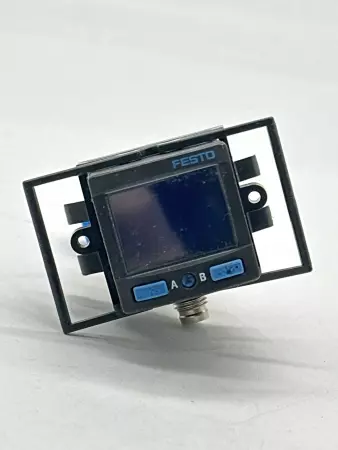 Festo 8035533 Pressure Sensor W/Mounting,  SPAN-P10R-G18F-PNLK 