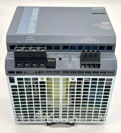 Siemens 6EP1437-3BA10 Sitop Power Supply, In 500V 2.1A Out 24VDC 40A 