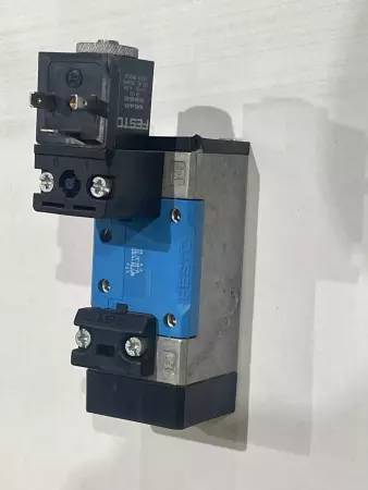 Festo MFH-5/2-D-1-FR-C Solenoid Valve MSFG-24/42-50/60-DS-OD Coil 24VDC 
