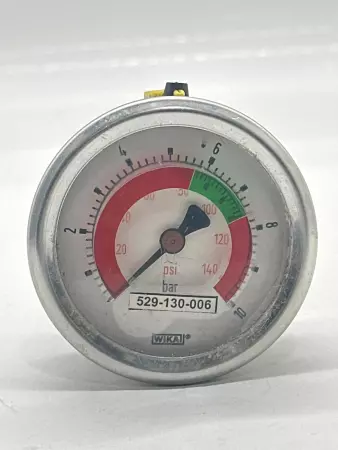 Wika 529-130-006 Pressure Gauge 0-10 Bar 