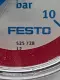 Festo 525728 Manometer/Pressure Gauge, 0-10 Bar 