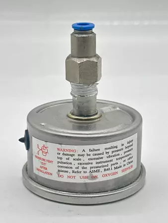 PIC Gauges E21017520173 Pressure Gauge, 0-100 Psi 