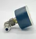 Wika EN 837-1 Pressure Gauge, 0-6 Bar Oil Filled 