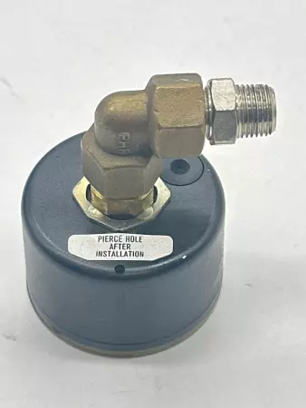 Wika EN 837-1 Pressure Gauge, 0-6 Bar Oil Filled 