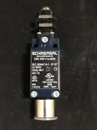  SCHMERSAL Z4R 235-11Z-M20 SAFETY RATED LIMIT SWITCH 6KV 