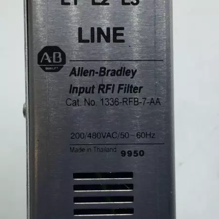 Allen-Bradley 1336-RFB-7-AA SER.A RFI Filter Unit, 7Amp 