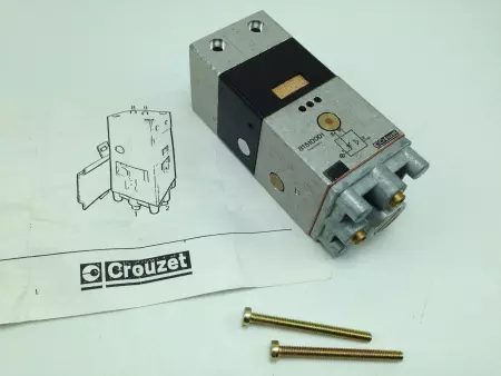 CROUZET 81510001 PNEUMATIC AMPLIFIER W/ INTEGRAL REGULATOR 