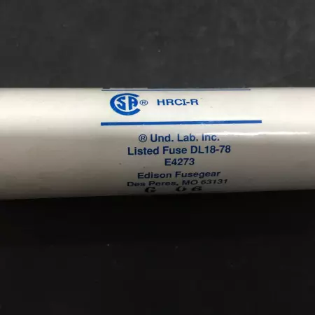  Eaton SCLR100 Edison Fast Acting Fuse 600V 100Amp Class RK1 