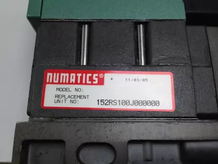 Numatics 153SA415M0000061 Solenoid Valve W/Regulator Base and Gauge 