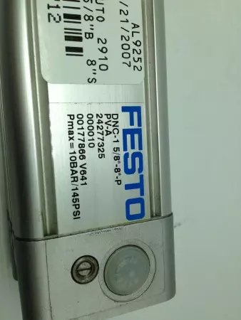 NEW FESTO DNC-1-5/8-8-PPV-A PROFILE CYLINDER, 177874 