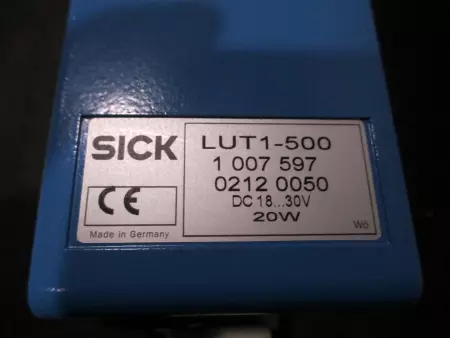 NEW Sick LUT1-500 Optic Electronic Scanner Sensor Without Lens 