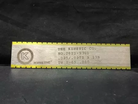NEW Kinetic 2623-9740 Perforation Blade Lot of 24