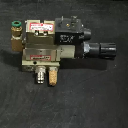  Numatics 031RSA4004000061 Solenoid Valve/Regulator w/ 236-127B Solenoid Coil 