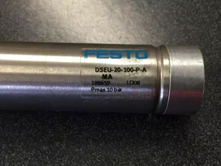 NEW Festo DSEU-20-100-P-A-MA Pneumatic Cylinder 20mm Piston 100mm Stroke 188659 