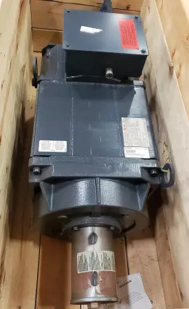 Siemens 1PH7184-2JD000FB3 AC Induction Motor 50kW W/Ziehl-Abegg 131510 Fan 