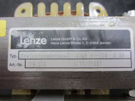  Lenze 309 270 Transformer 