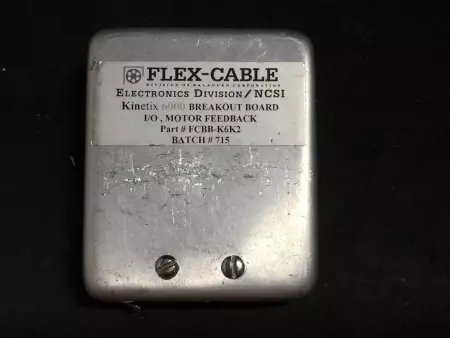 Flex-Cable FCBB-K6K2 Kinetix 6000 Breakout Board I/O Motor Feedback Mod. 