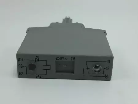 Wago 286-304 Pluggable Module Switching Relay 24VDC 250VAC 7Amp 