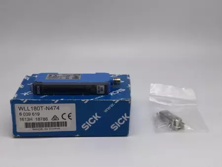 SICK WLL180T-N474 FIBER OPTIC PHOTOELECTRIC SENSOR 