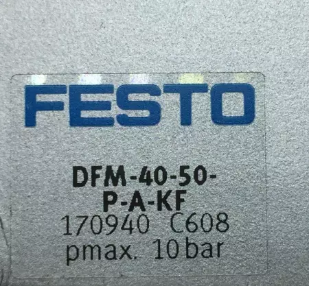  Festo DFM-40-50-P-A-KF Guided Actuator PN# 170940 